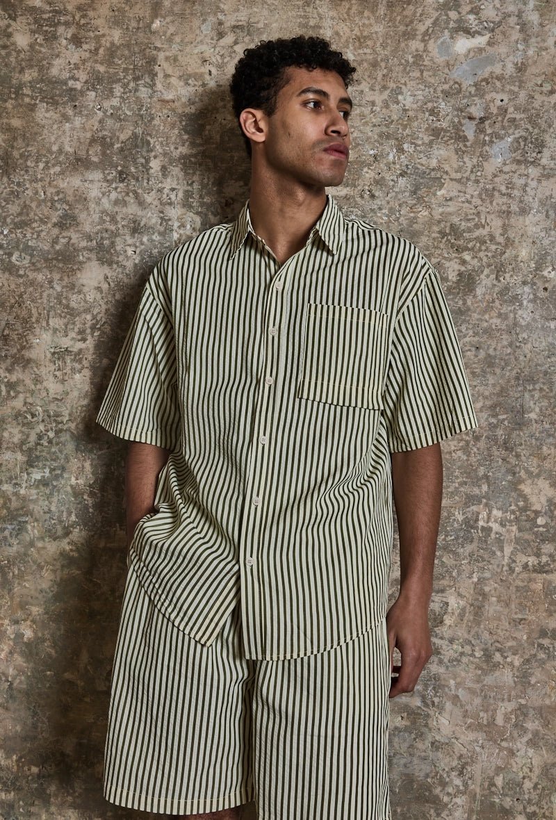 Ensemble chemise short à rayure - Image 5