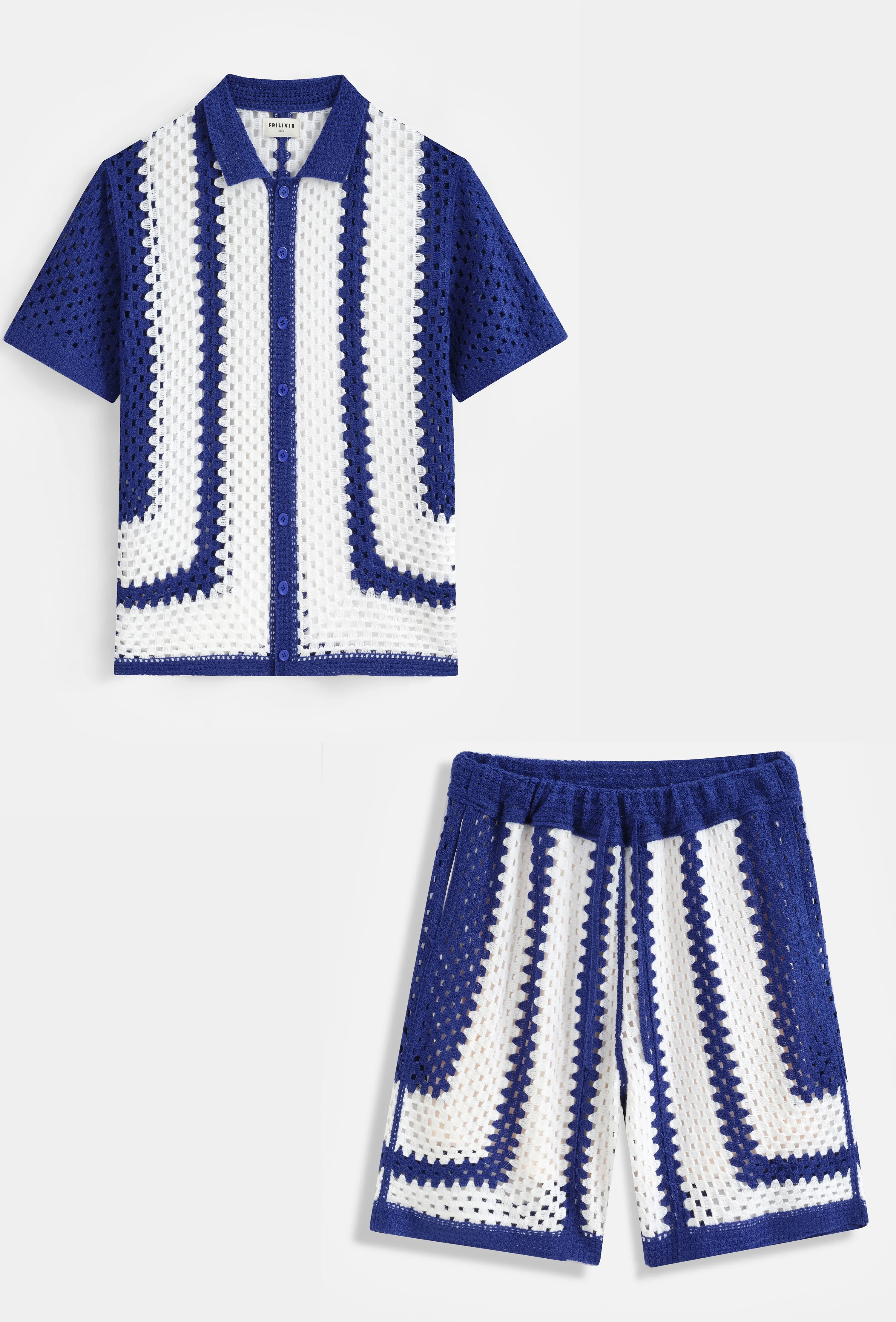 Ensemble chemise short crochet - Image 15