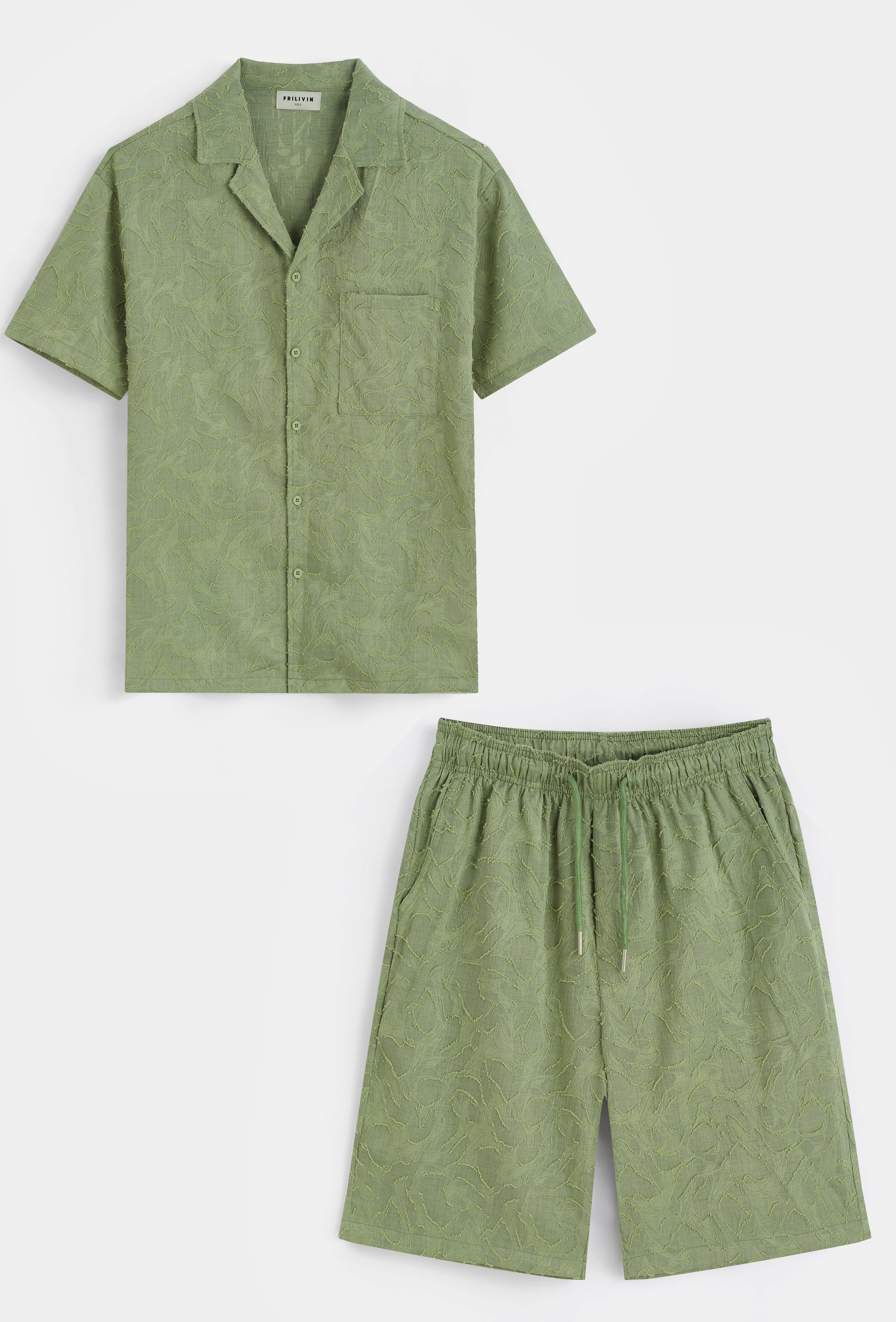 Ensemble chemise short estival - Image 8