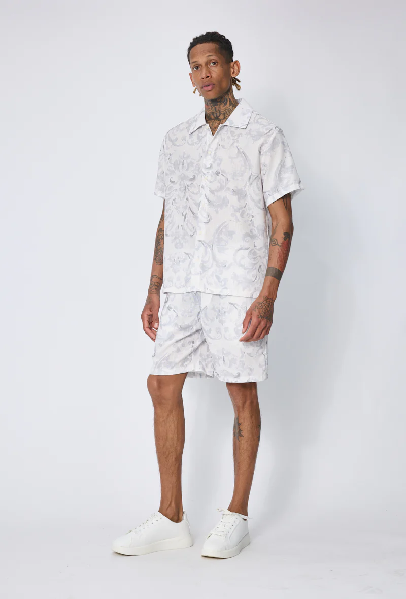 Ensemble chemise short baroque - Image 2