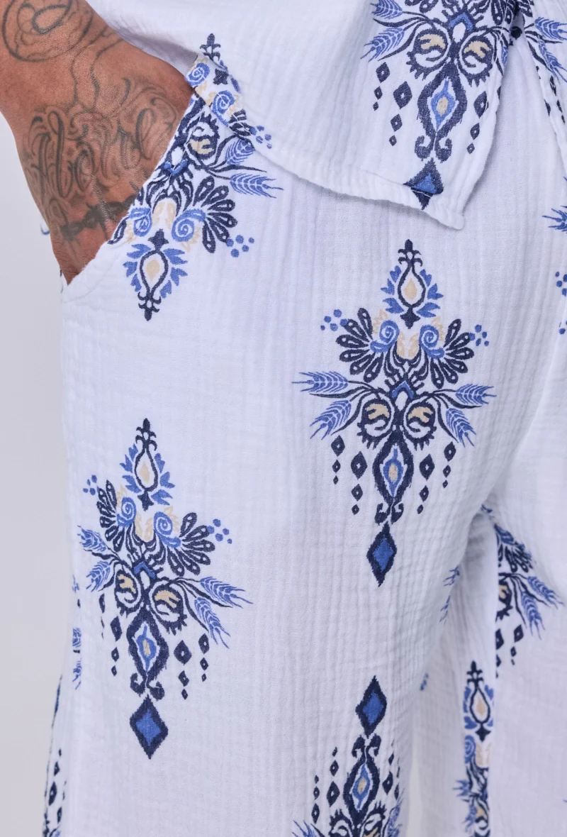 Ensemble chemise short imprimé - Image 10