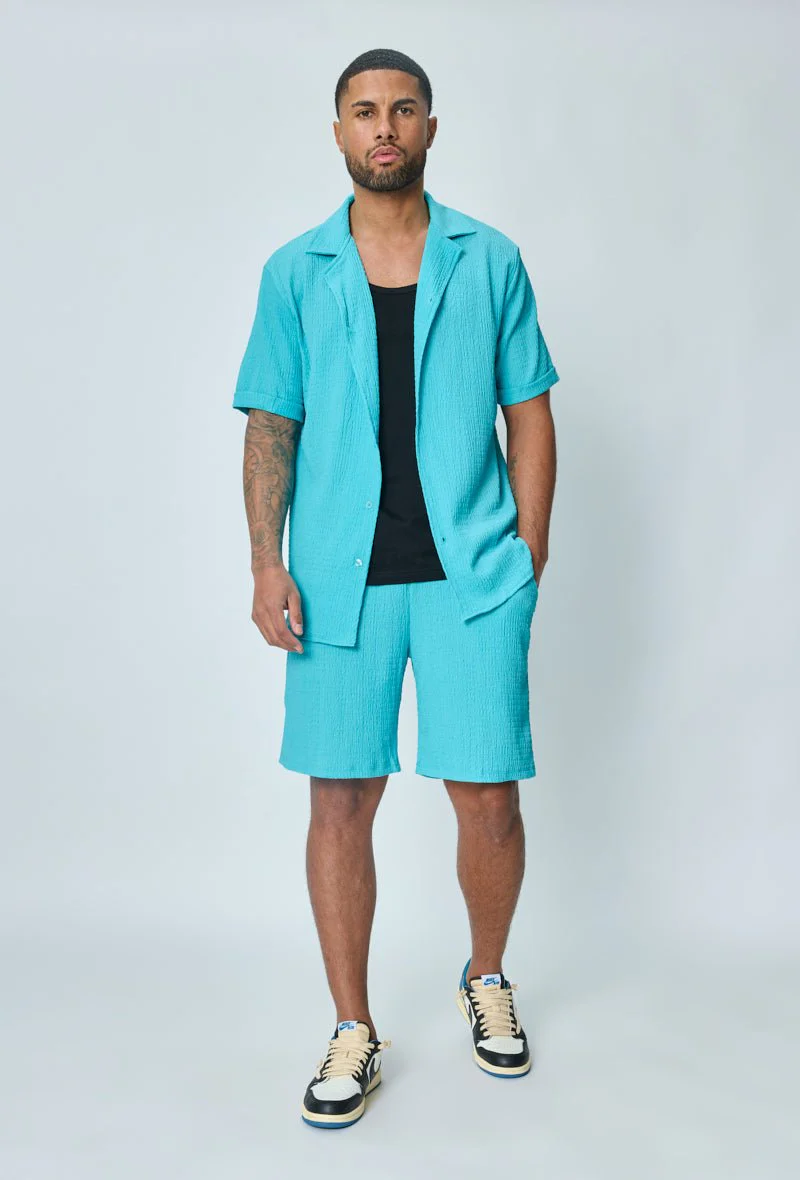 Ensemble chemise short décontracté pratique - Image 15