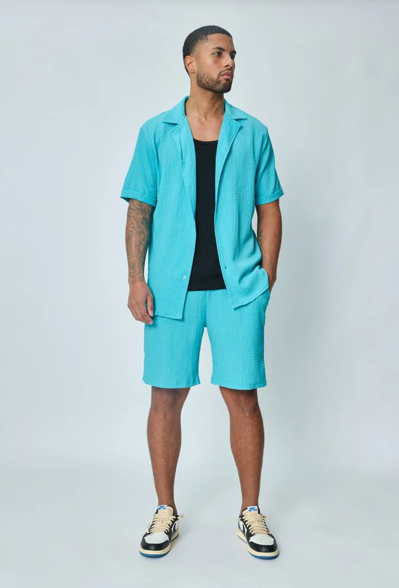 Ensemble chemise short décontracté pratique - Image 18