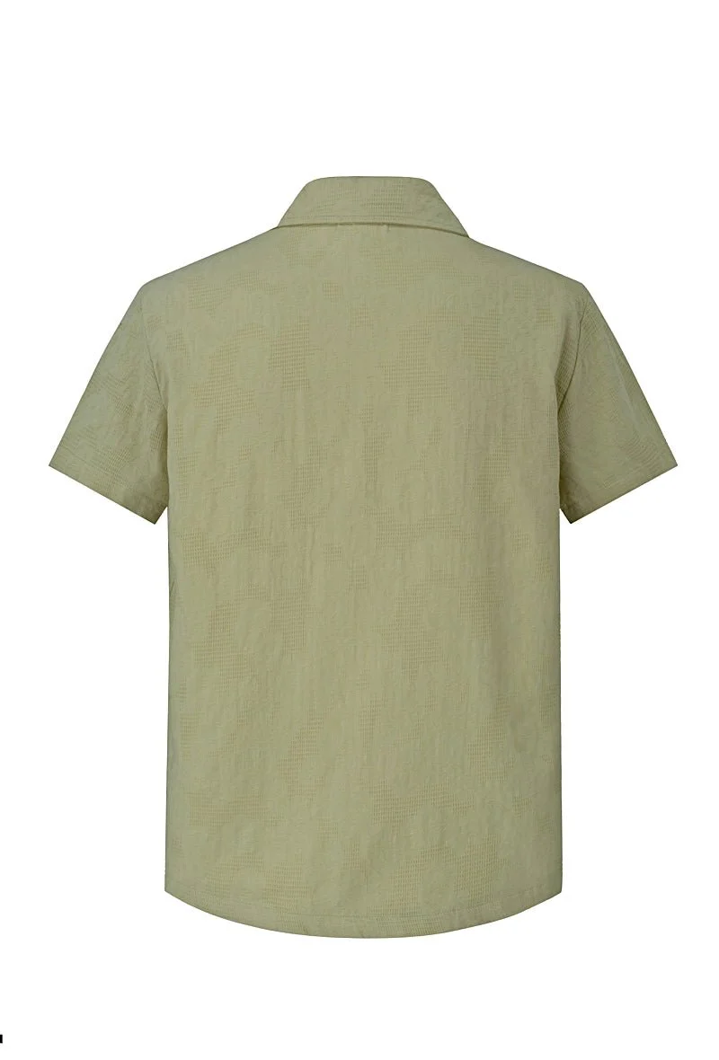 Ensemble chemise short uni décontracté - Image 19