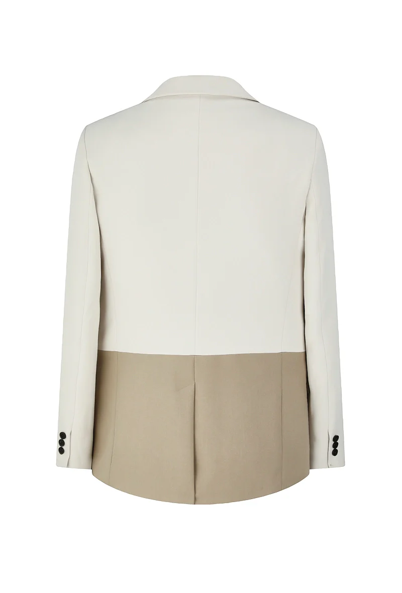 Ensemble de costume classic veste et pantalon bi couleur - Image 29