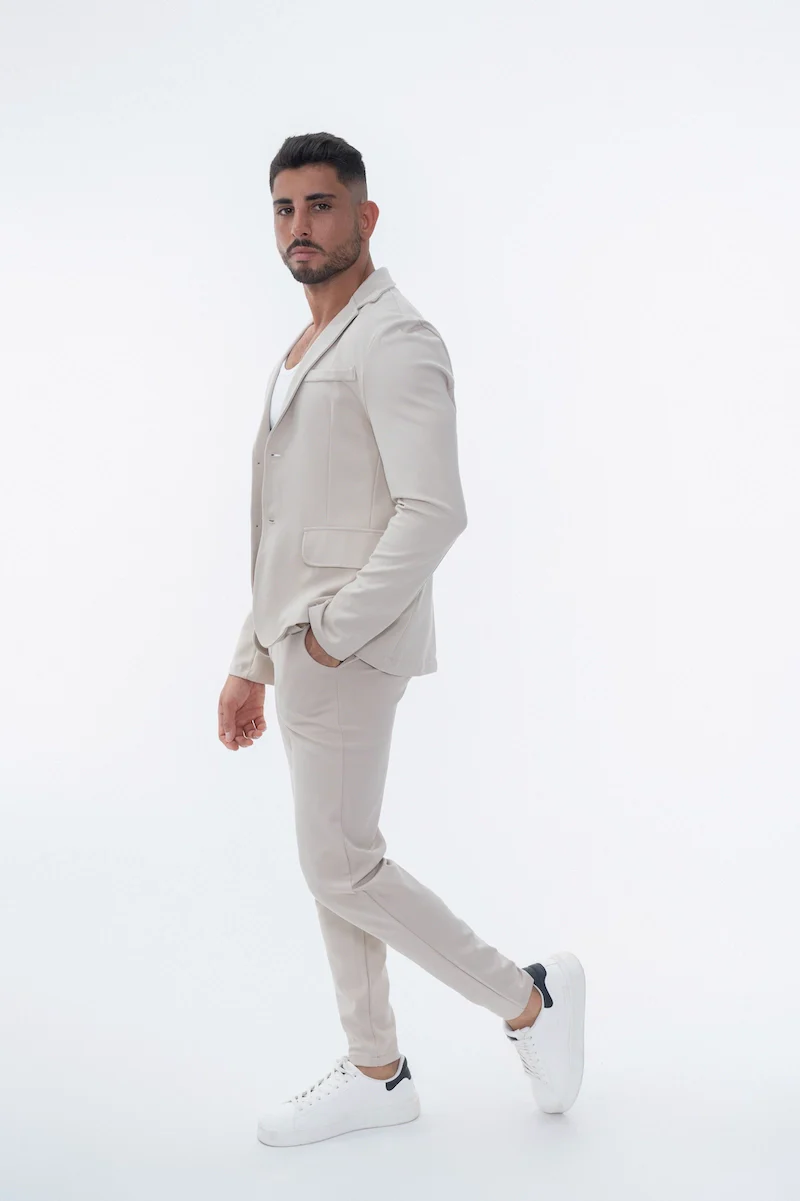 Ensemble costume classique uni - Image 3