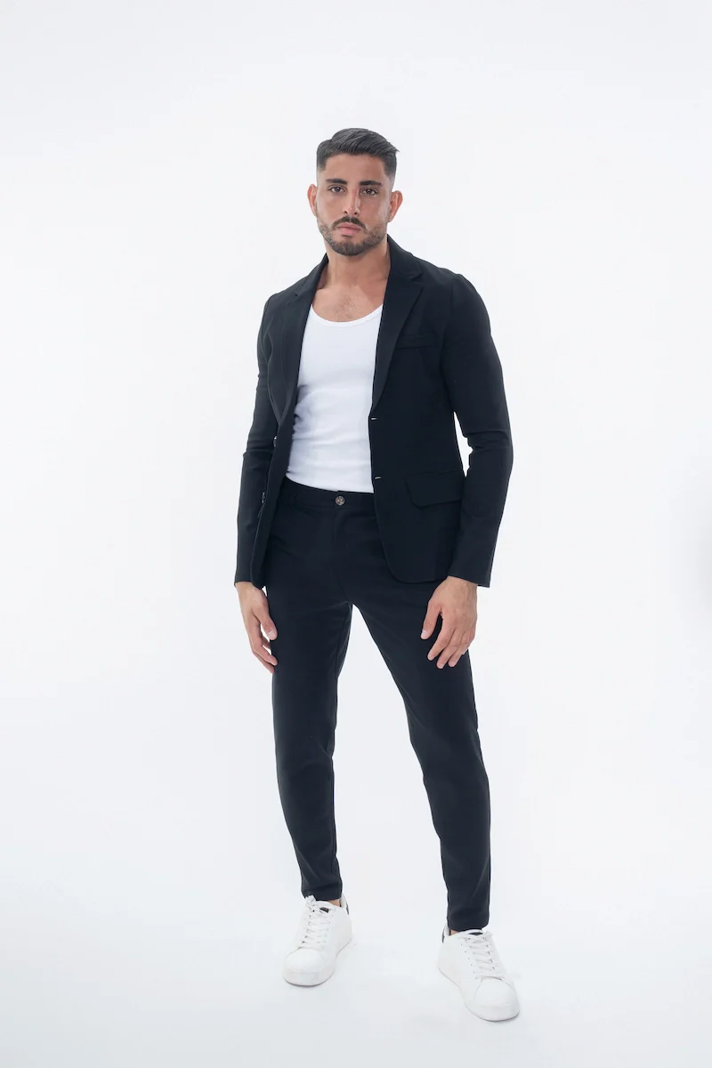 Ensemble costume classique uni - Image 7