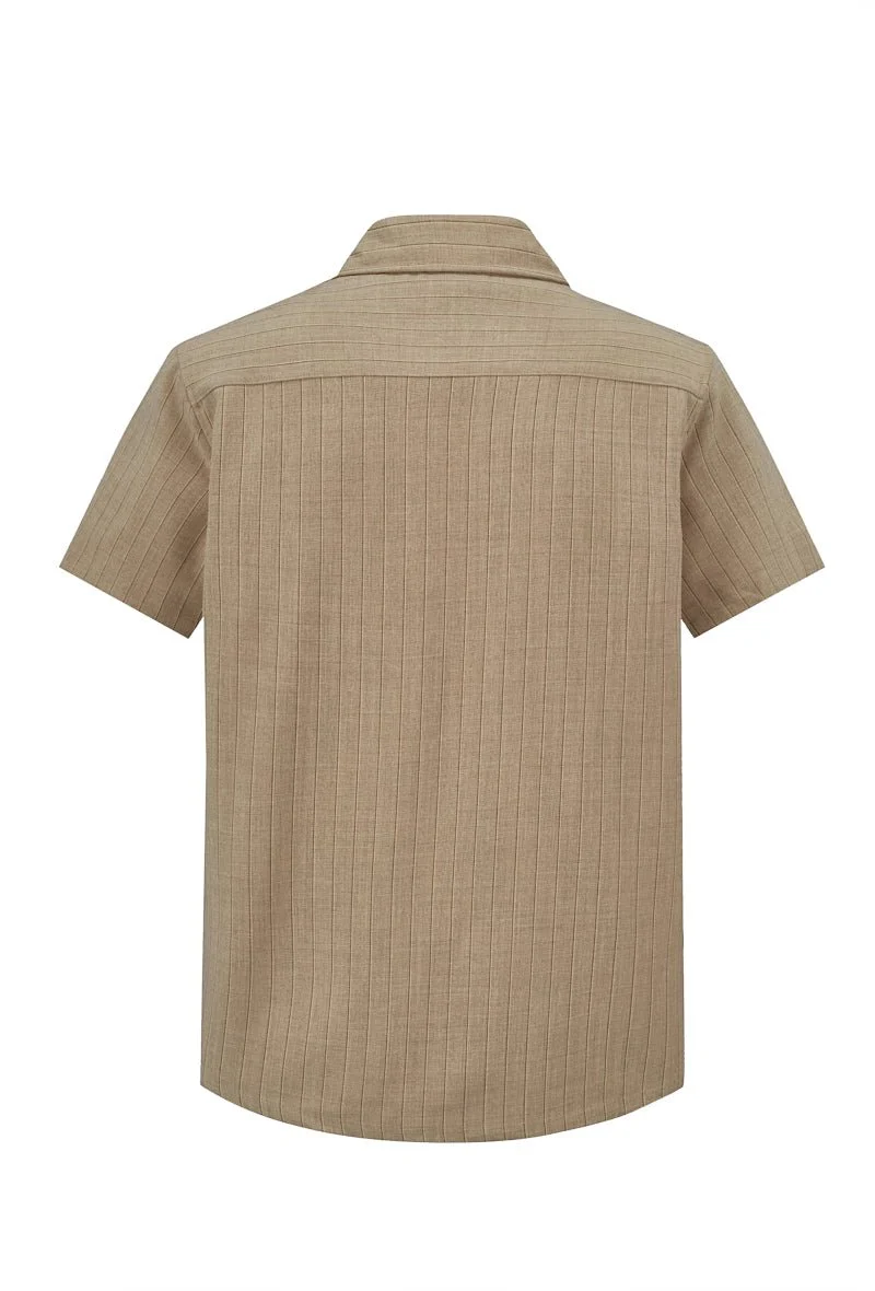 Ensemble de chemise à manches courtes et pantalon avec taille à cordon - Image 6