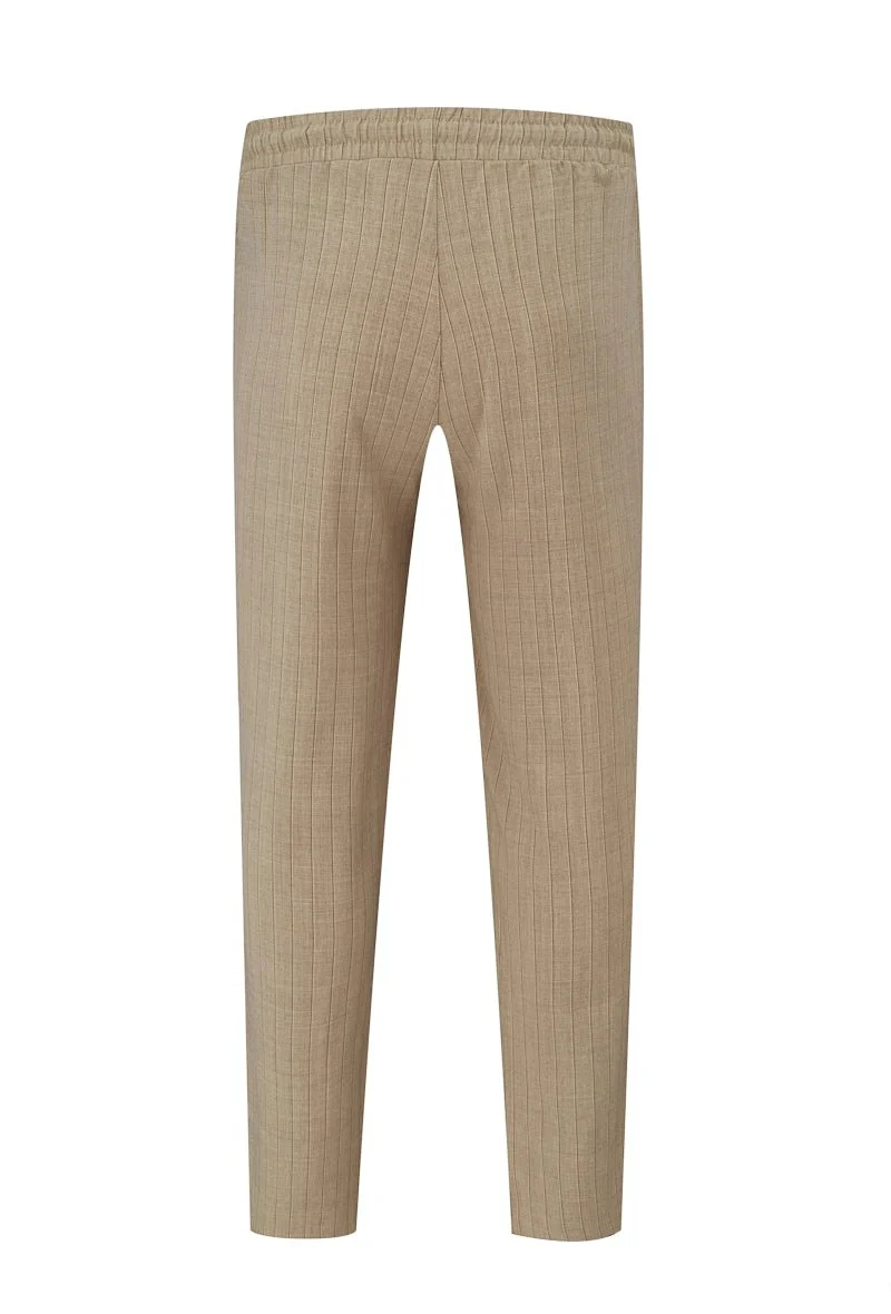 Ensemble de chemise à manches courtes et pantalon avec taille à cordon - Image 8
