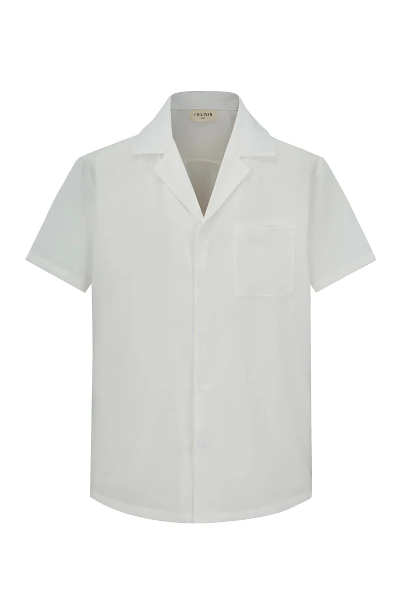 Ensemble détente uni chemise short - Image 2