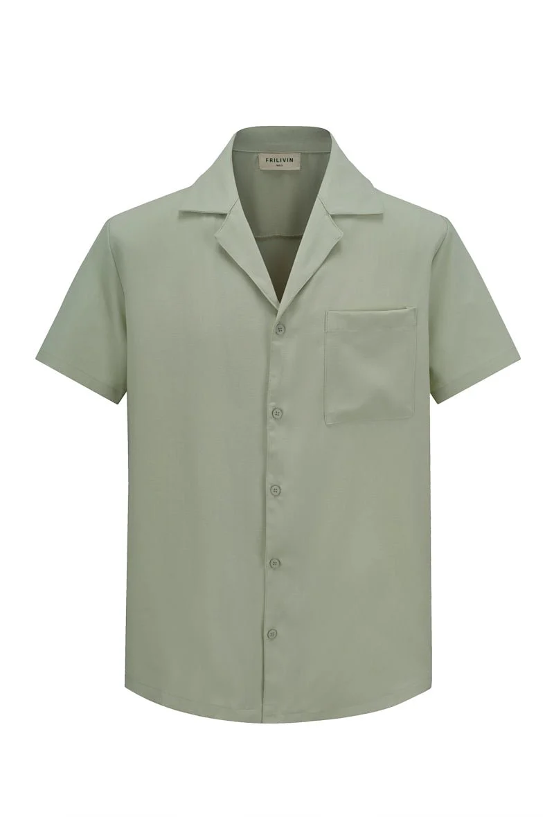 Ensemble détente uni chemise short - Image 7