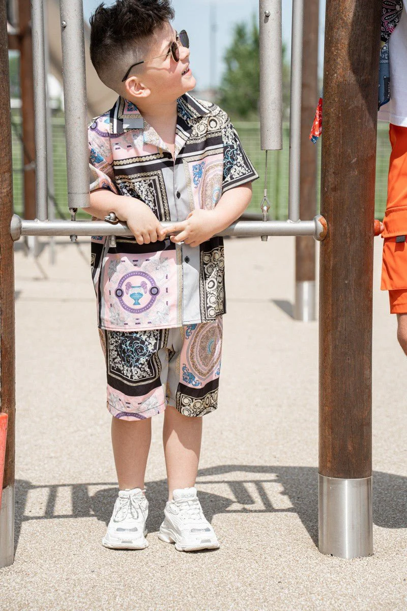 Ensemble enfant chemise et short - Image 3