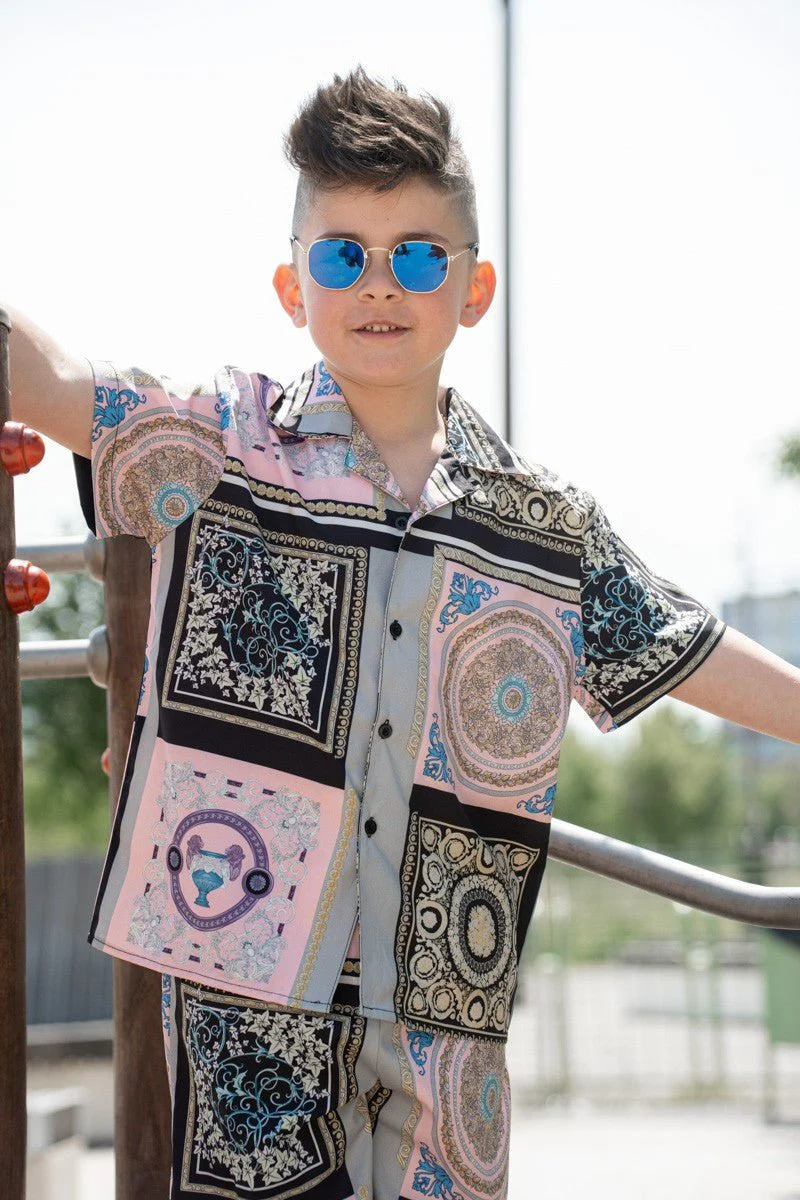 Ensemble enfant chemise et short - Image 4