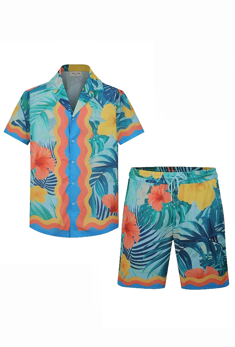 Ensemble exotique aux motifs vifs - Image 7