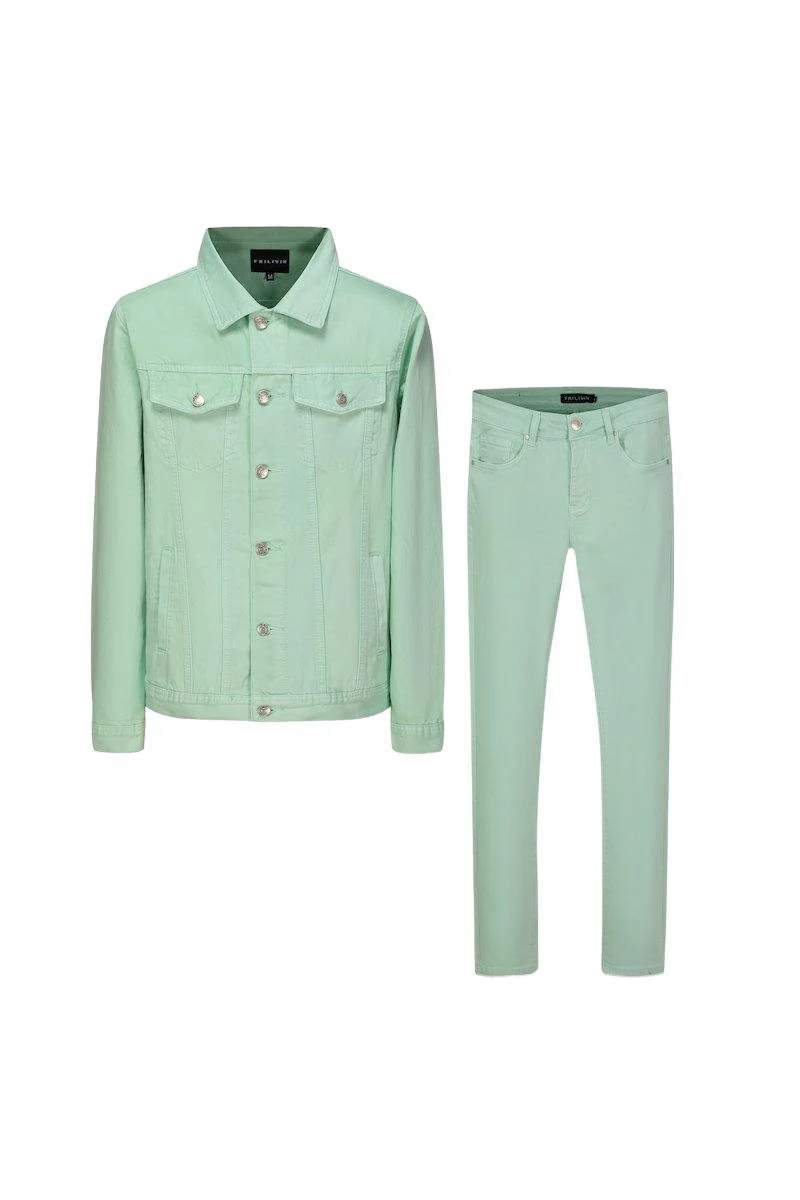 Ensemble jean veste pantalon - Image 22