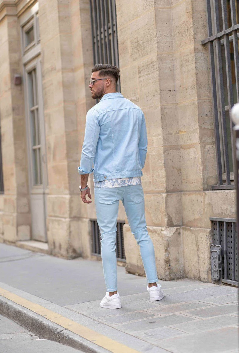 Ensemble jean veste pantalon - Image 5