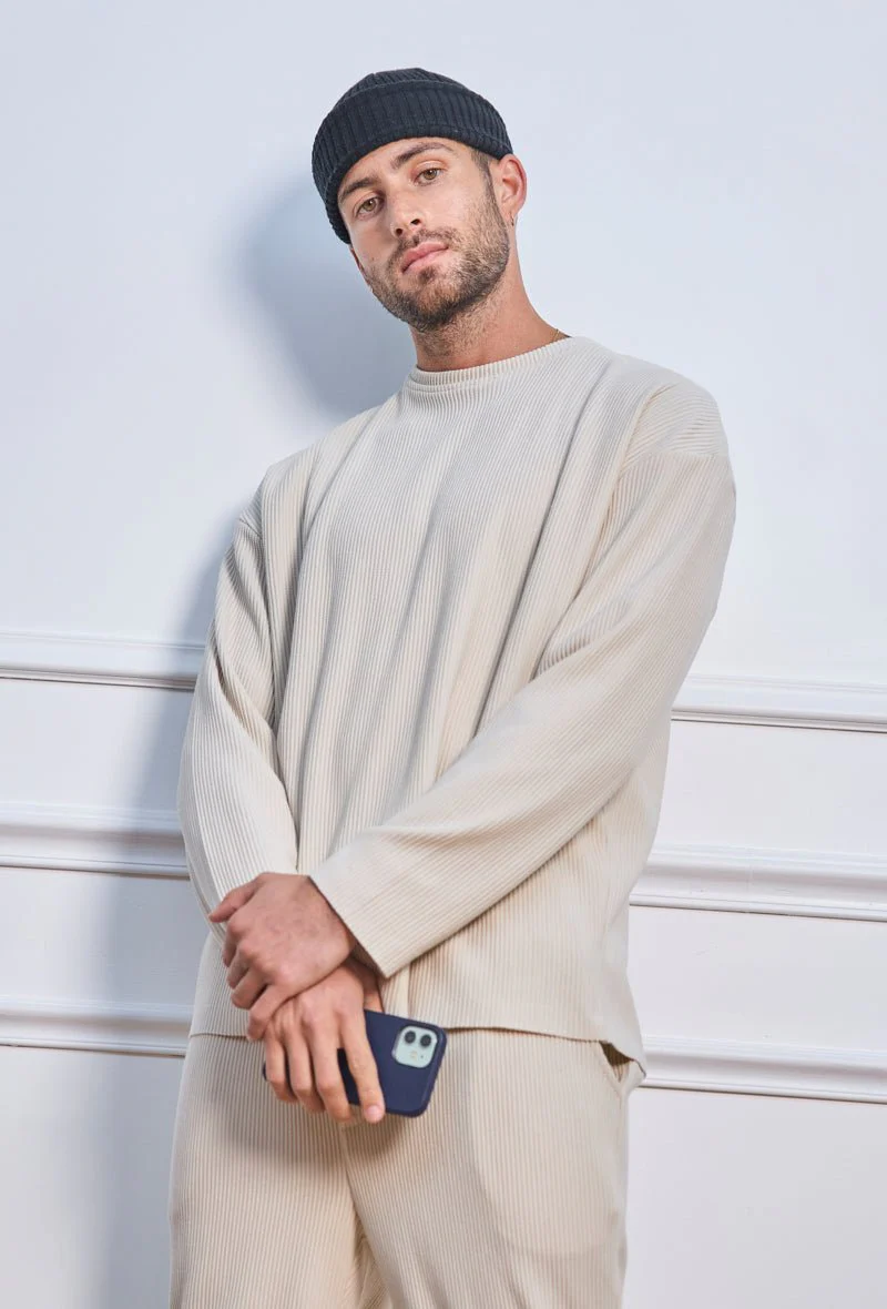 Ensemble pantalon uni - Image 4