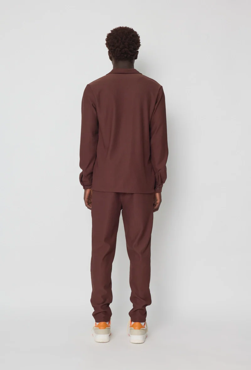 Ensemble plissé chemise et pantalon - Image 18