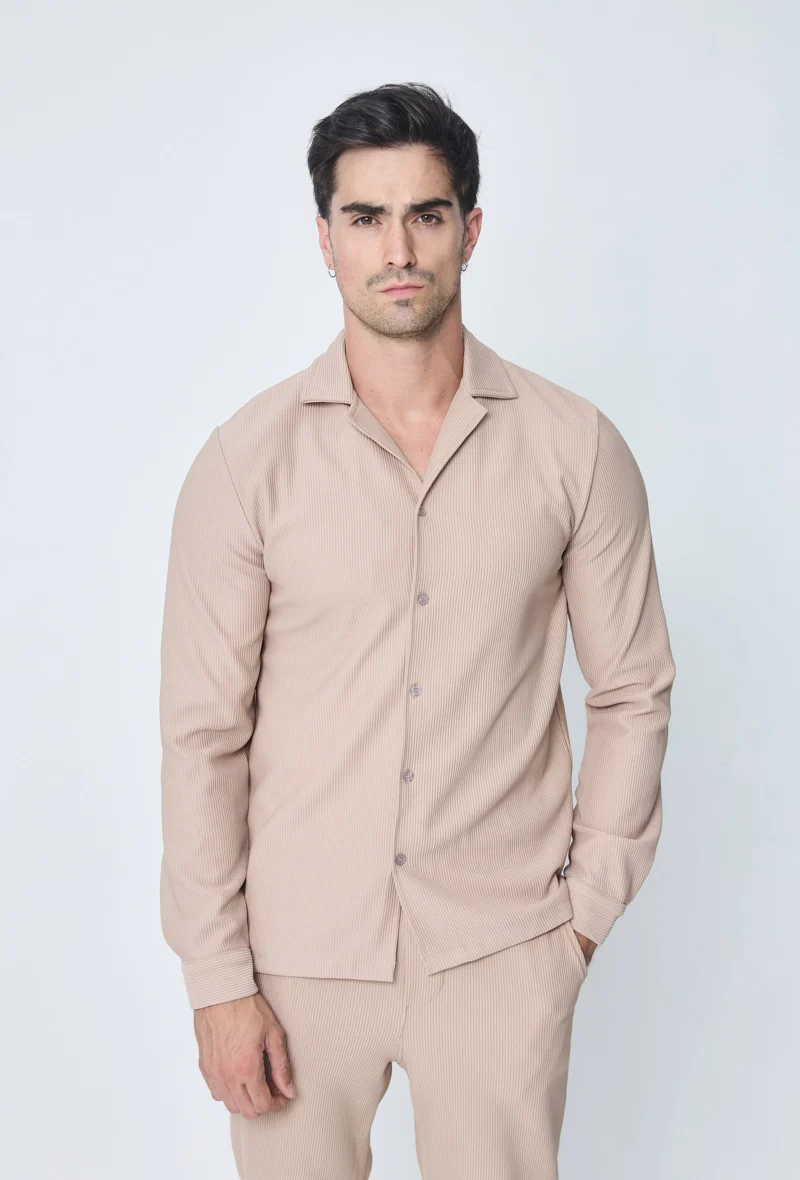 Ensemble plissé chemise et pantalon - Image 9