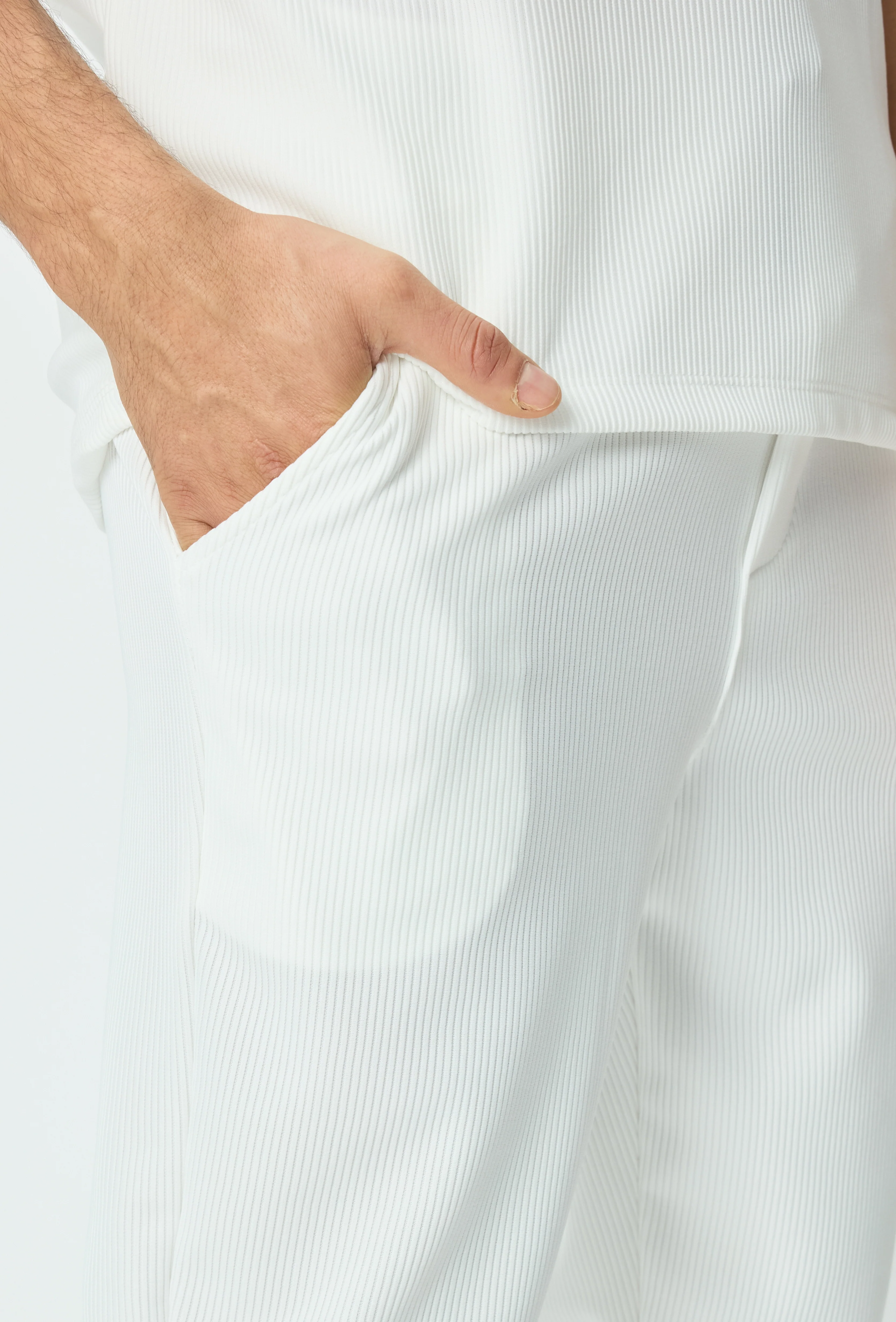 Ensemble plissé t-shirt et pantalon - Image 16