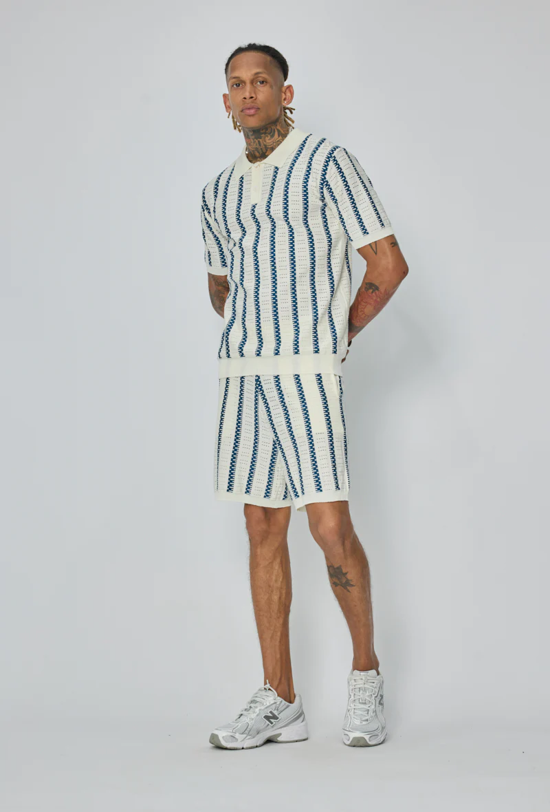 Ensemble polo short tricoté - Image 2