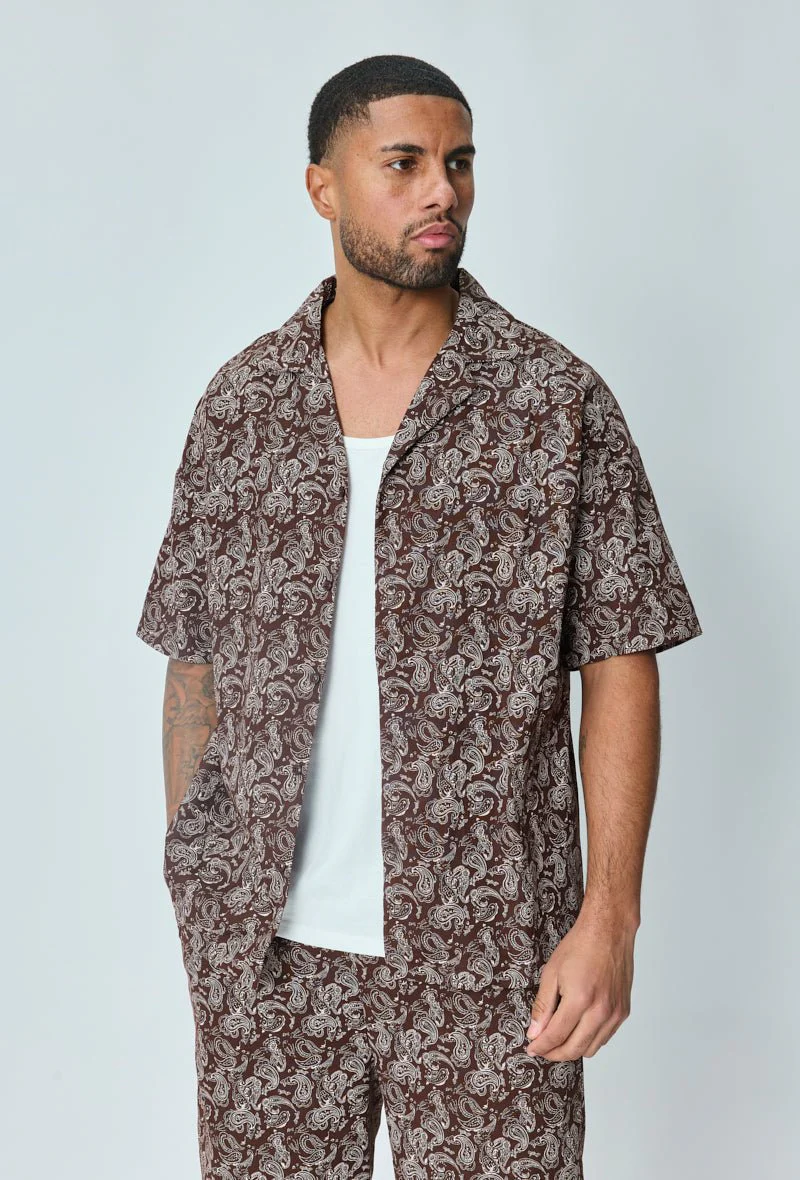 Ensemble short et chemise a motifs bandana - Image 12