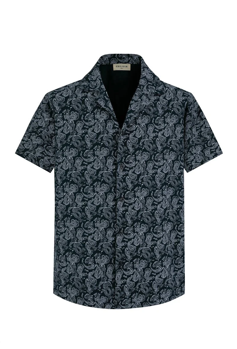 Ensemble short et chemise a motifs bandana - Image 6