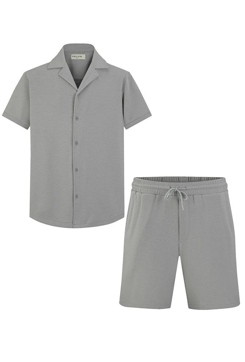 Ensemble short et chemise classique - Image 22