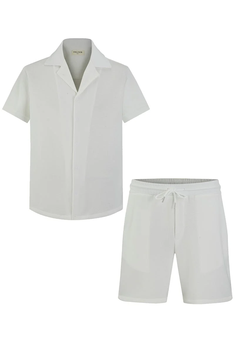 Ensemble short et chemise classique - Image 32