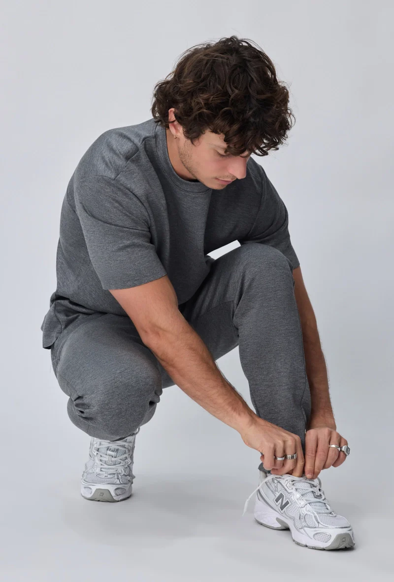 Ensemble t-shirt pantalon décontracté élégant - Image 17