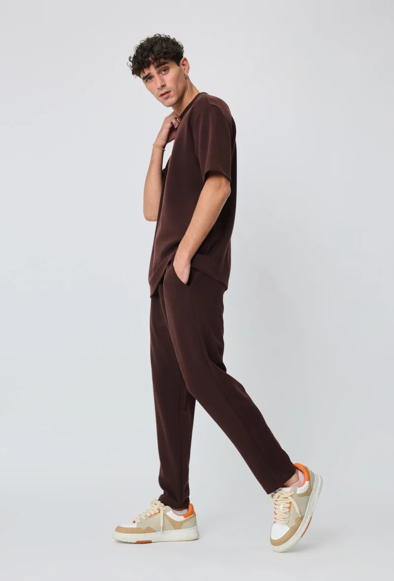Ensemble t-shirt pantalon uni - Image 13