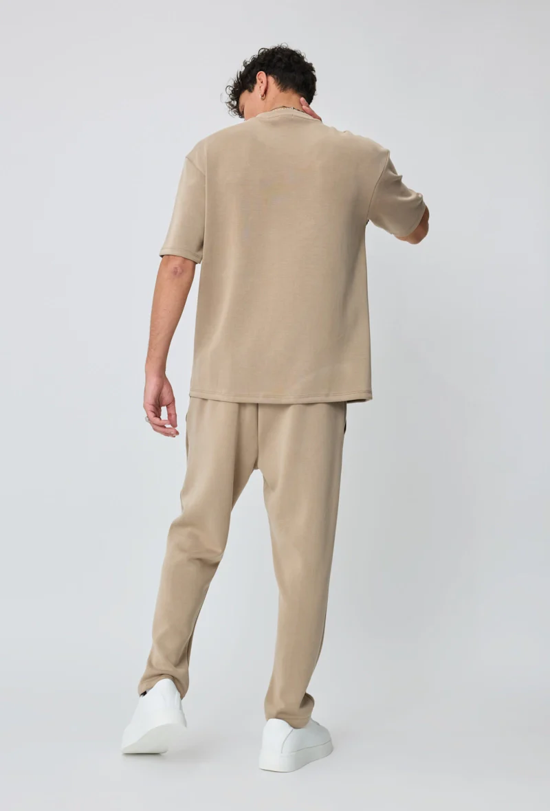 Ensemble t-shirt pantalon uni - Image 3