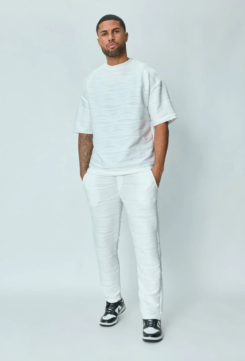 Ensemble t-shirt pantalon uni