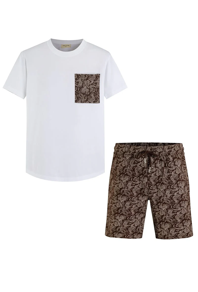 Ensemble t-shirt short bandana - Image 4