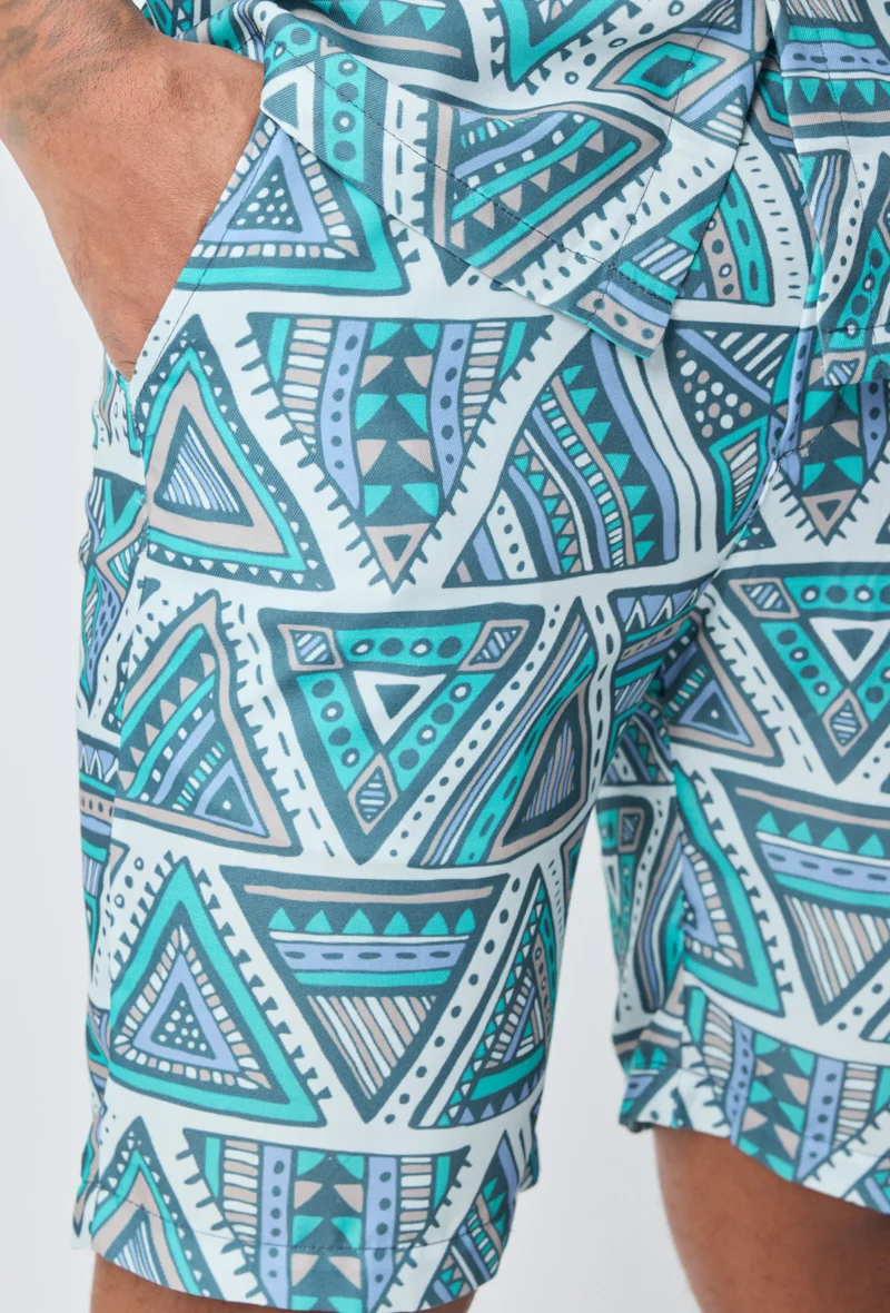 Ensemble tribal géométrique - Image 12