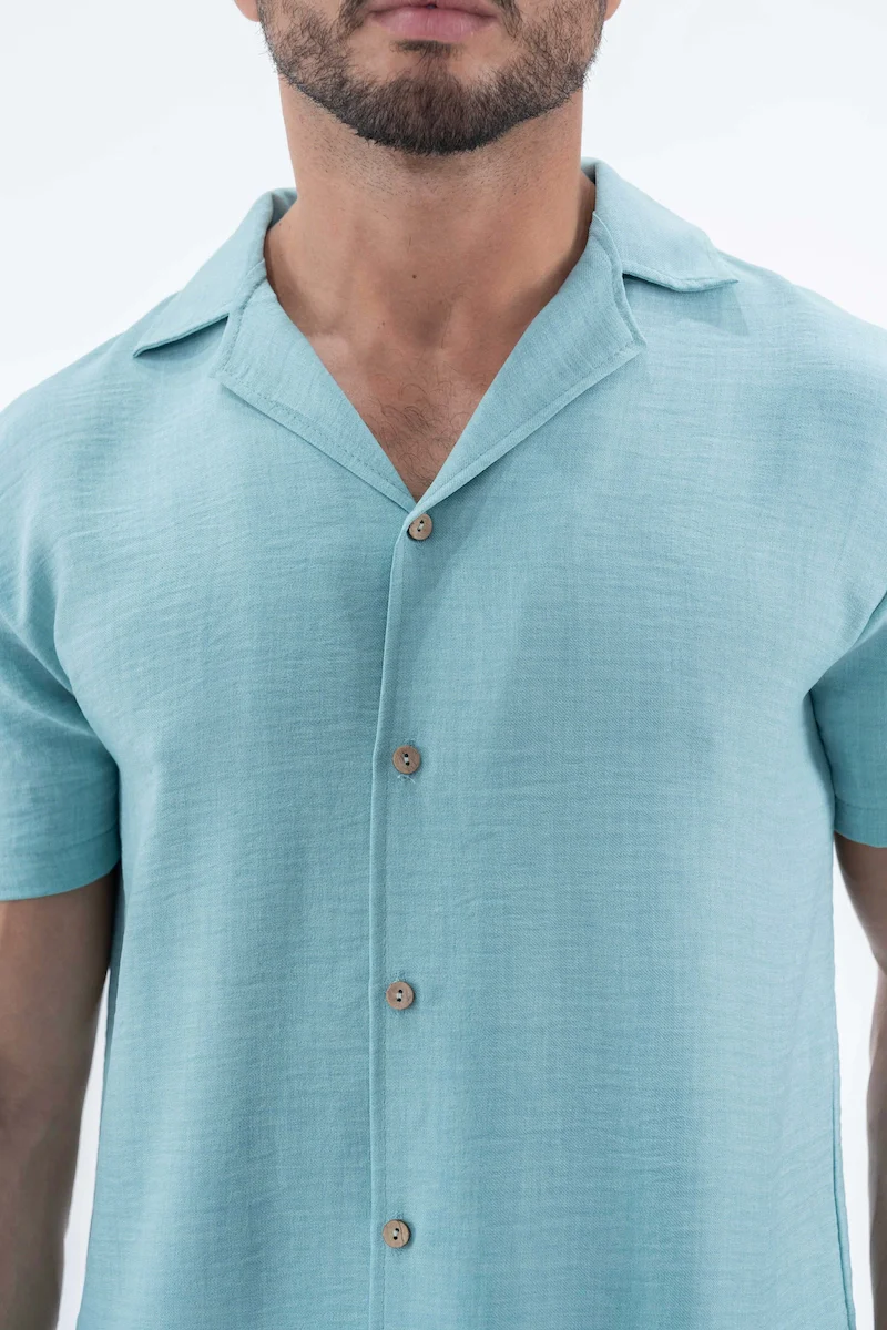 Ensemble uni chemise short - Image 20