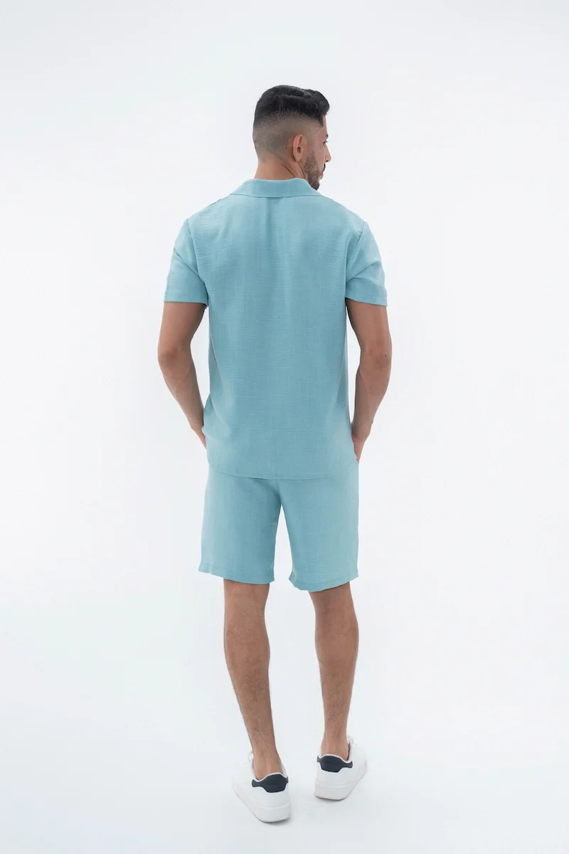Ensemble uni chemise short - Image 24