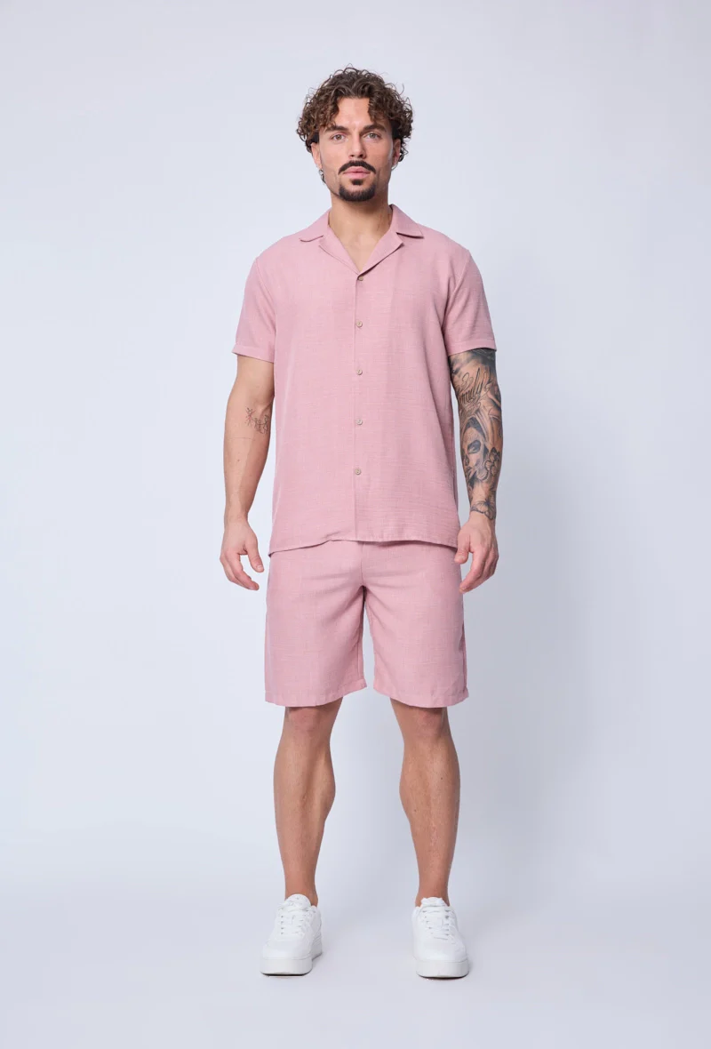 Ensemble uni chemise short - Image 25