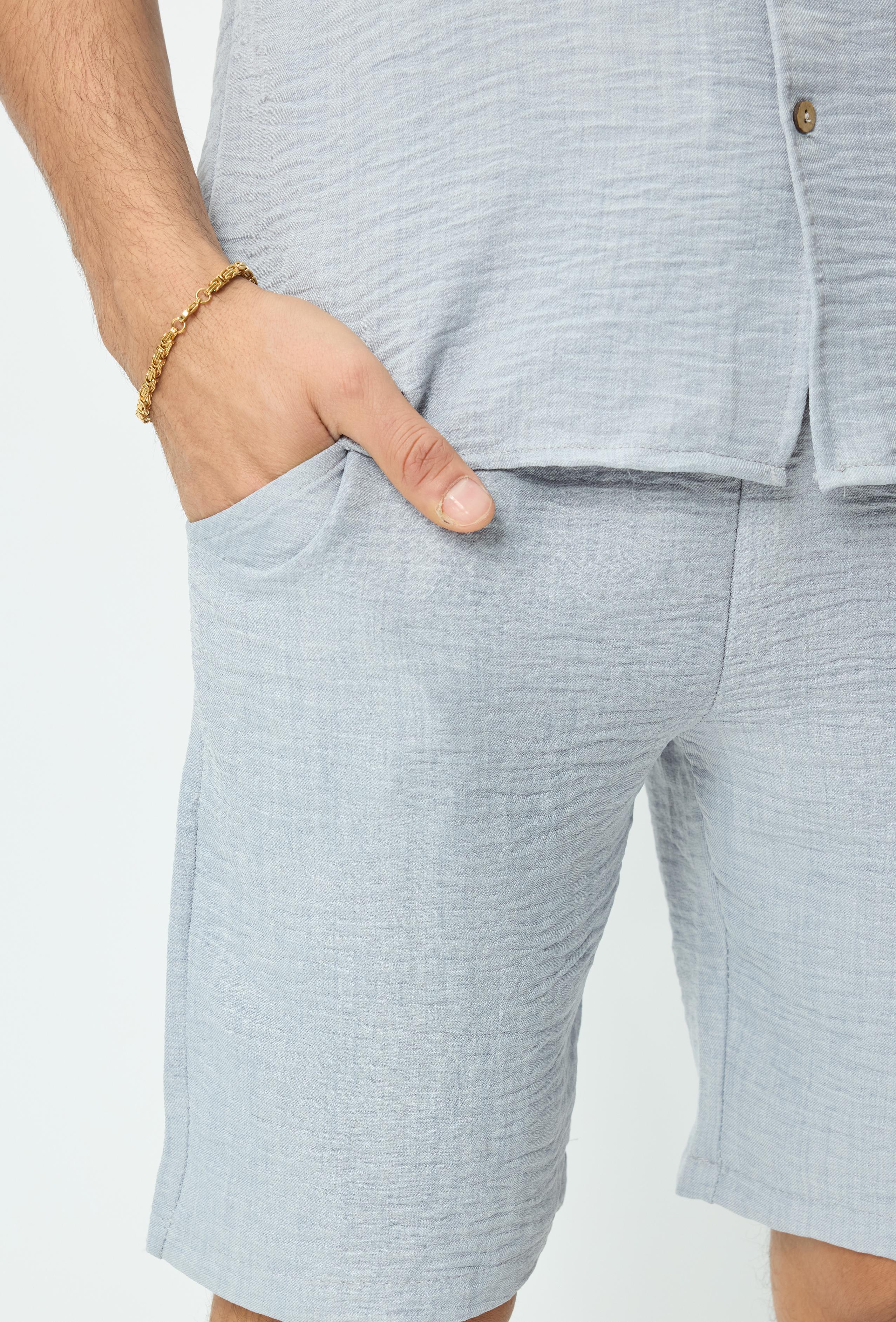 Ensemble uni chemise short - Image 37