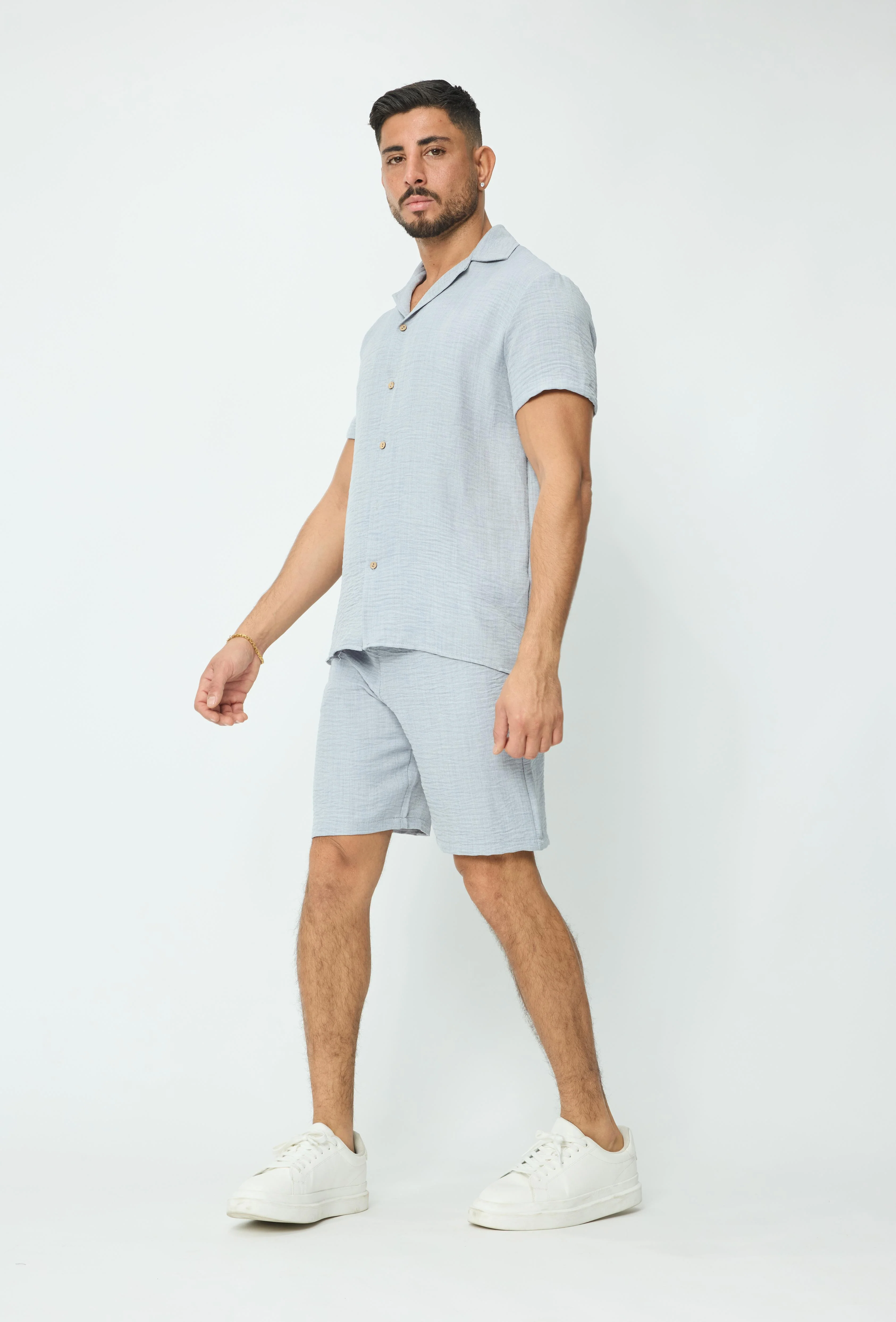 Ensemble uni chemise short - Image 39