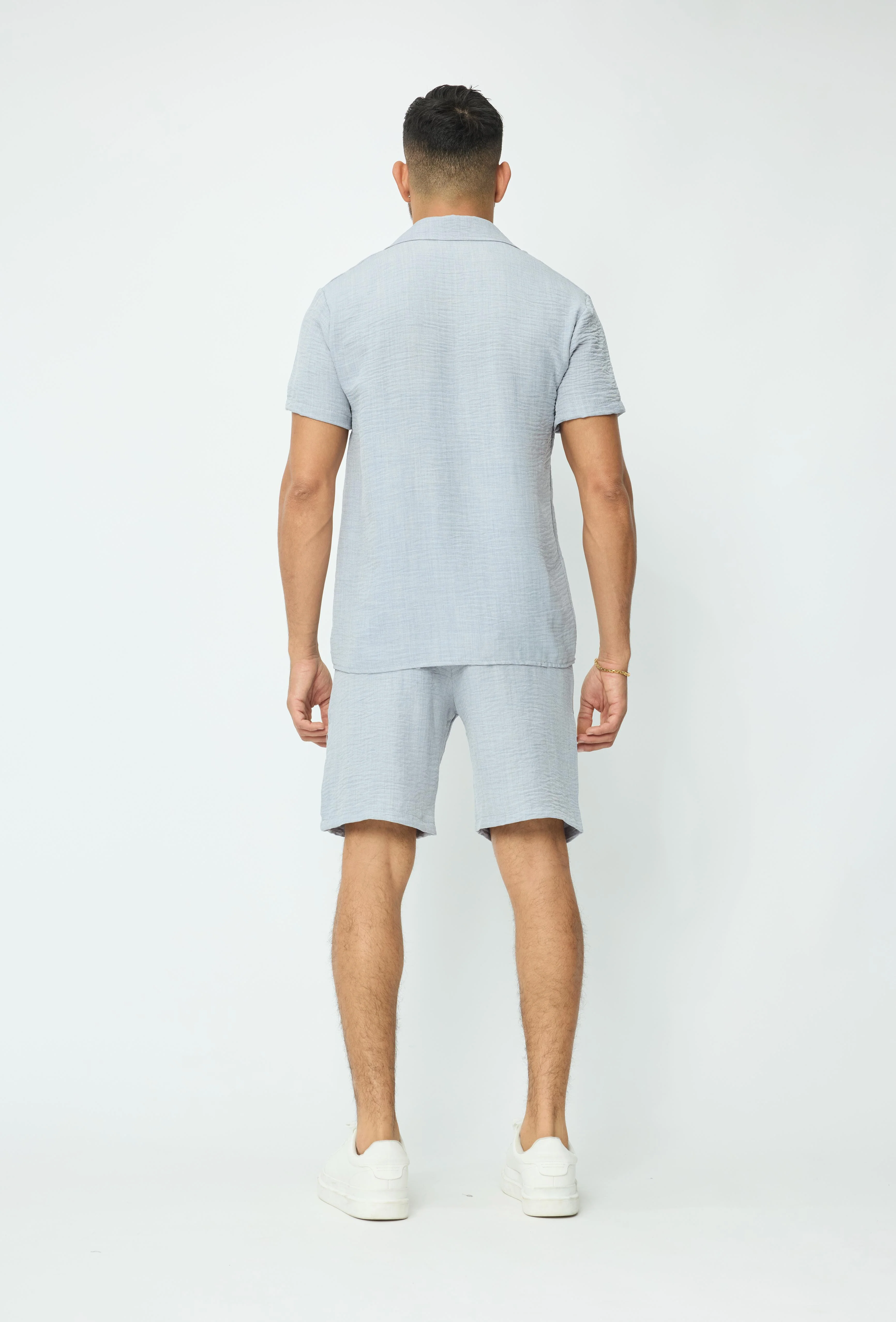 Ensemble uni chemise short - Image 40