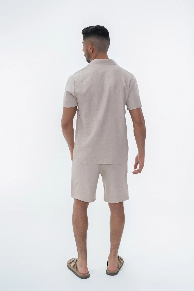 Ensemble uni chemise short - Image 5