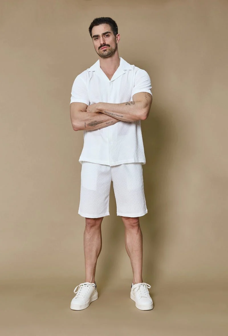 Ensemble uni chemise short - Image 13