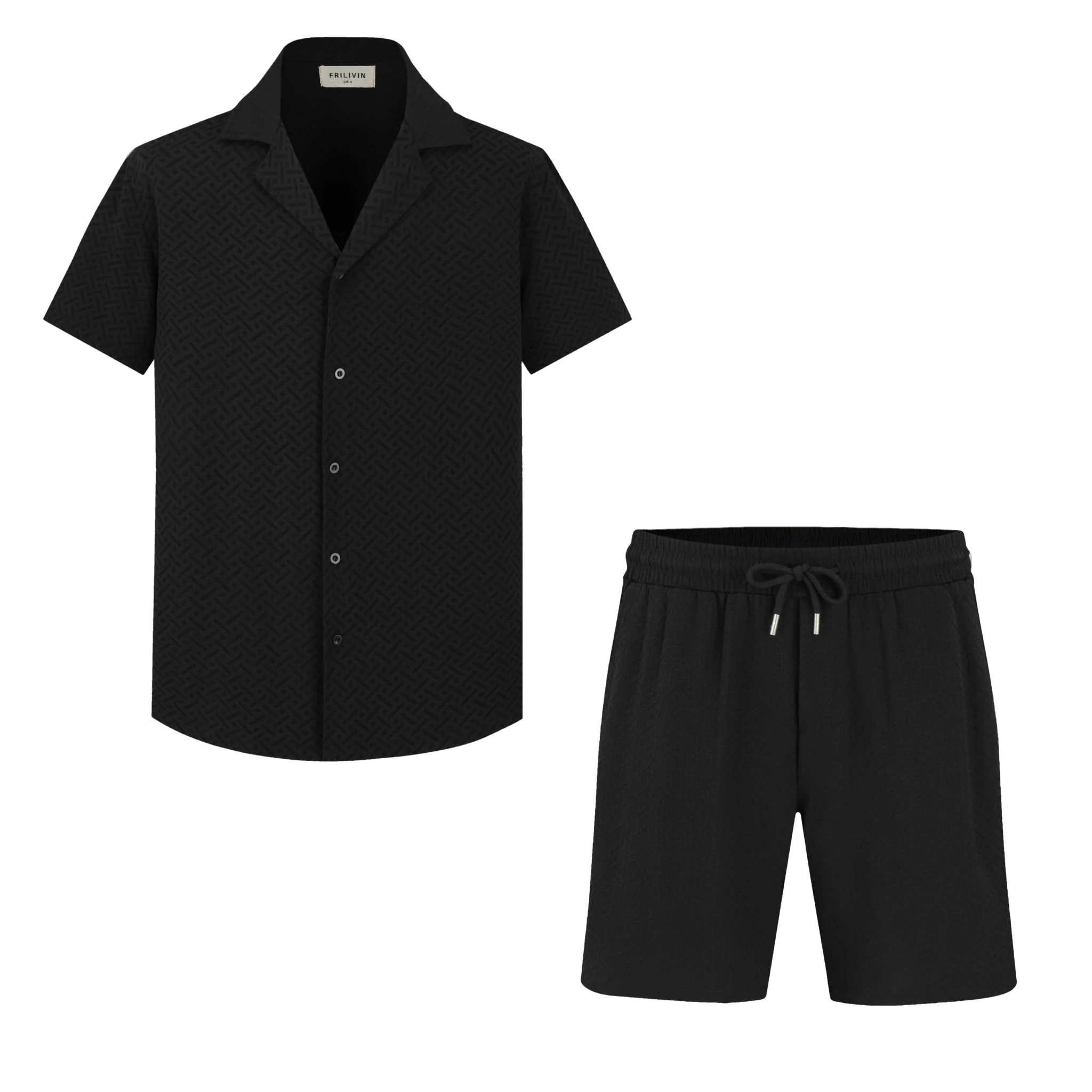 Ensemble uni chemise short - Image 21
