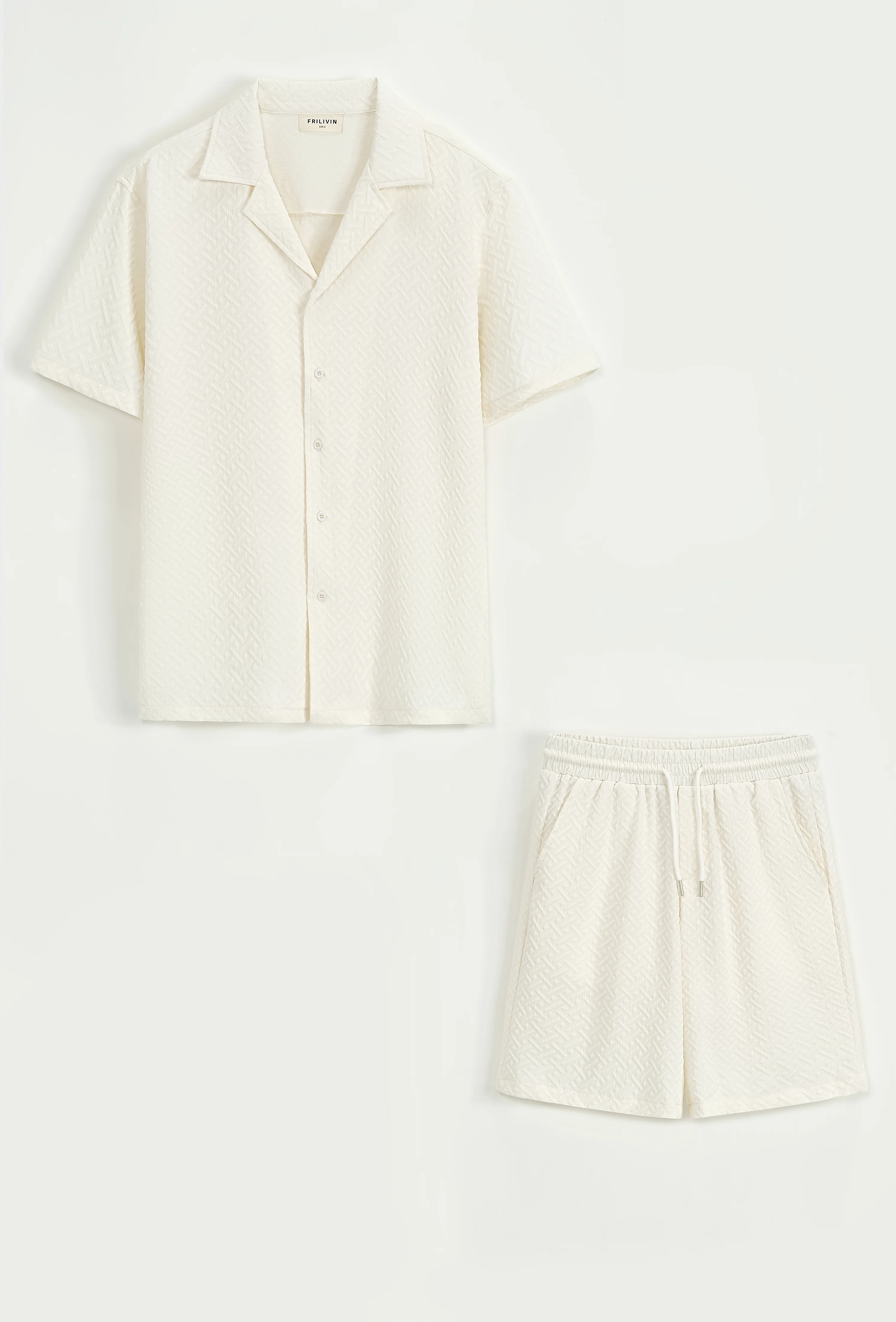 Ensemble uni chemise short - Image 4