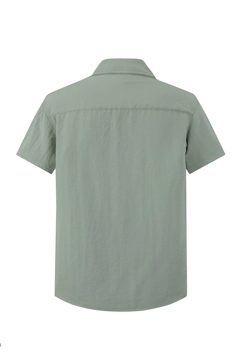 Ensemble uni chemise manches courtes short - Image 20