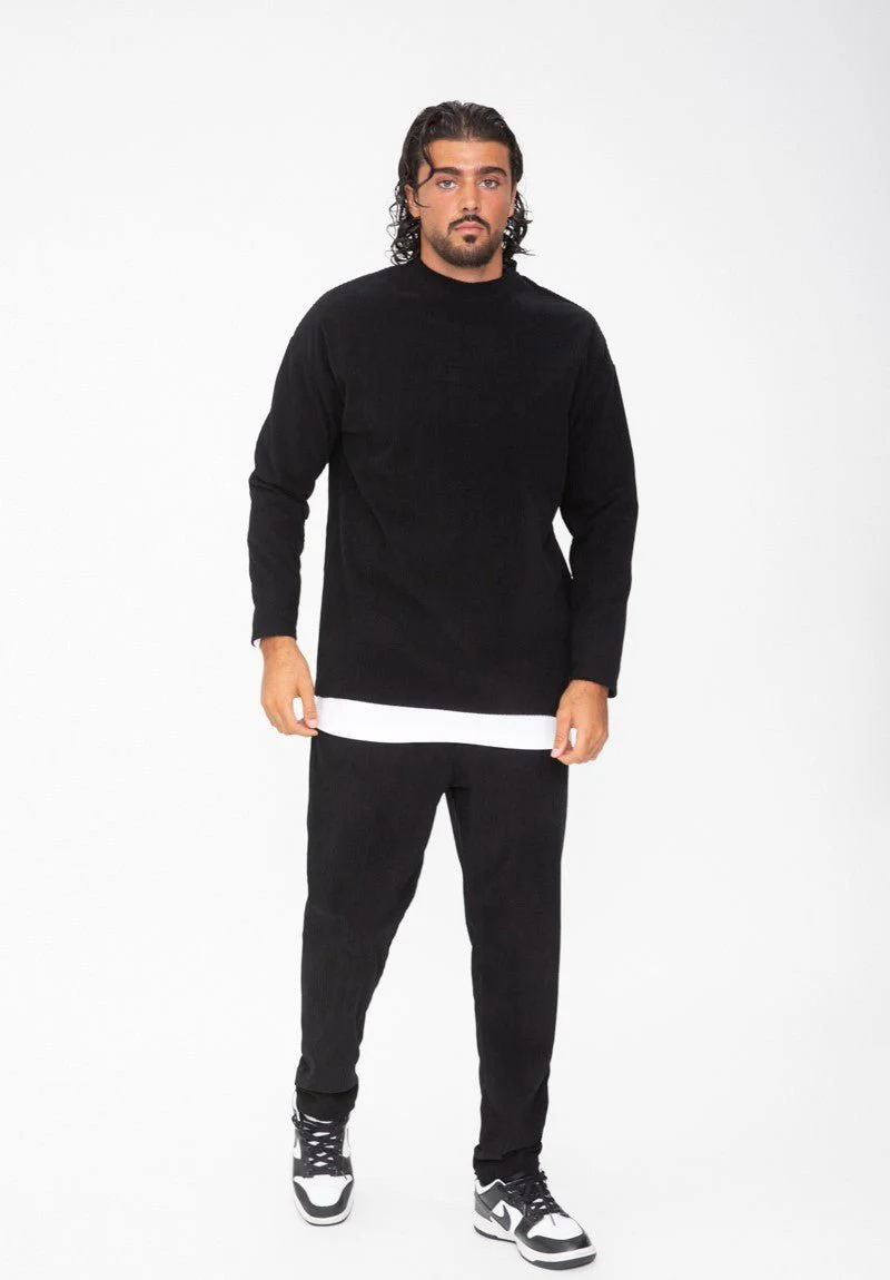 Ensemble uni pull pantalon cotelé - Image 6