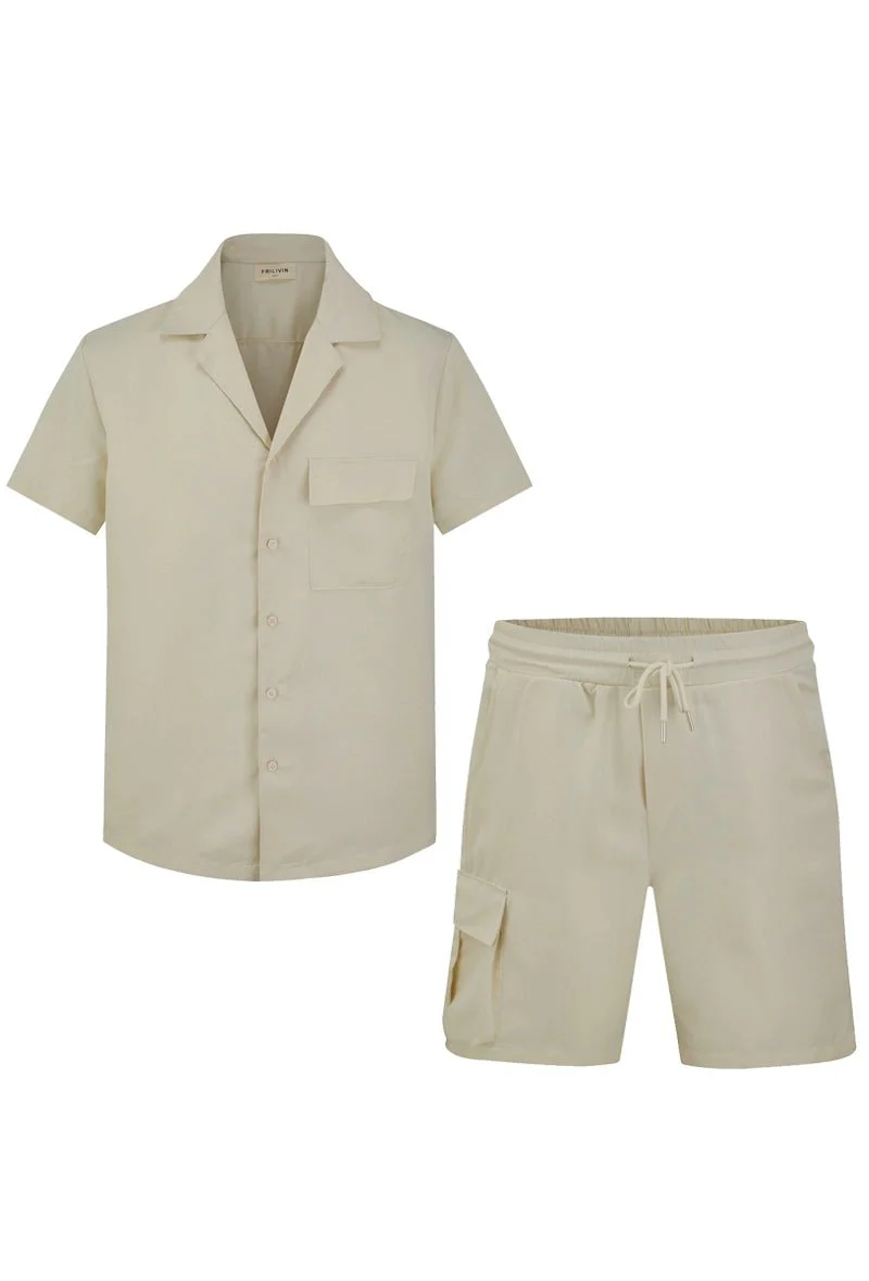 Ensemble uni détente chemise short - Image 21
