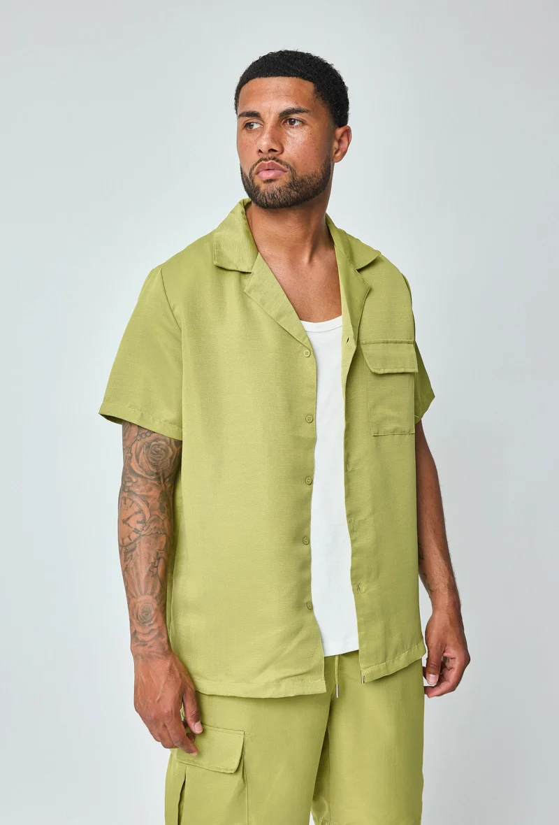 Ensemble uni détente chemise short - Image 29