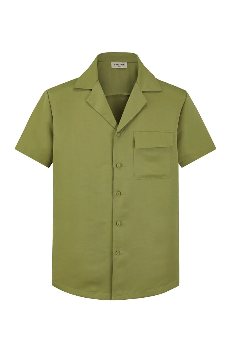 Ensemble uni détente chemise short - Image 34